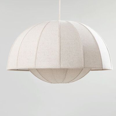 Maisons du Monde Suspension double beige crème - Publicité Maisons du Monde Suspension double beige crème - Publicité