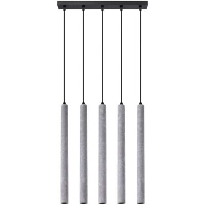 Sollux Lighting Suspension Béton Gris G9 5 Pastelo Line - Publicité Sollux Lighting Suspension Béton Gris G9 5 Pastelo Line - Publicité