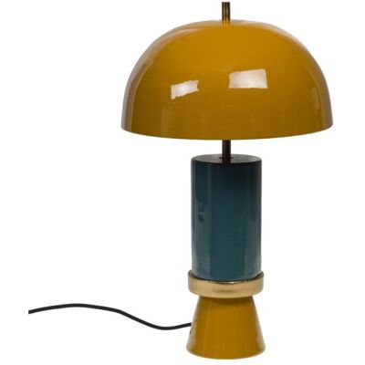 Amadeus Lampe à poser bicolore style vintage - Publicité Amadeus Lampe à poser bicolore style vintage - Publicité