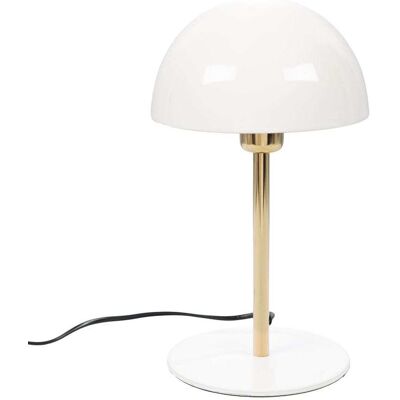 Amadeus Lampe basile blanc en métal - Publicité Amadeus Lampe basile blanc en métal - Publicité