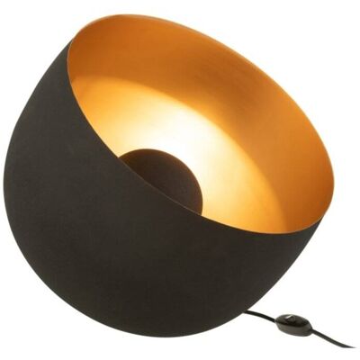J-line Lampe à poser en métal noir 33x33x43 cm - Publicité J-line Lampe à poser en métal noir 33x33x43 cm - Publicité