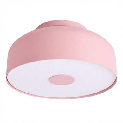 Sollux Lighting Plafonniers acier/pvc rose h 15 cm - Publicité Sollux Lighting Plafonniers acier/pvc rose h 15 cm - Publicité