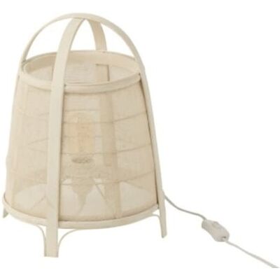 J-line Lampe à poser en tissu noir 26x26x35 cm - Publicité J-line Lampe à poser en tissu noir 26x26x35 cm - Publicité