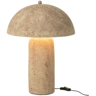 J-line Lampe de table en papier mâché beige 36.5x36.5x50 cm - Publicité J-line Lampe de table en papier mâché beige 36.5x36.5x50 cm - Publicité