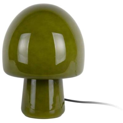 Leitmotiv Lampe de table verre vert 20x20x27cm - Publicité Leitmotiv Lampe de table verre vert 20x20x27cm - Publicité
