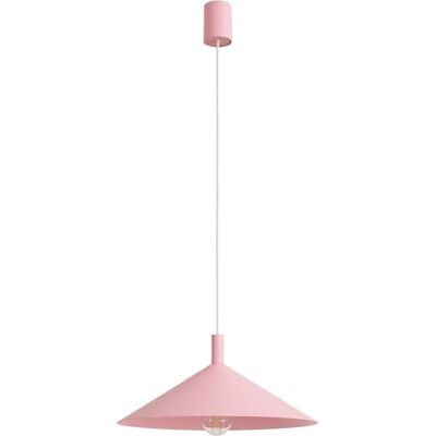 Sollux Lighting Suspension acier rose h 135 cm - Publicité Sollux Lighting Suspension acier rose h 135 cm - Publicité