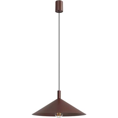 Sollux Lighting Suspension acier brun h 135 cm - Publicité Sollux Lighting Suspension acier brun h 135 cm - Publicité