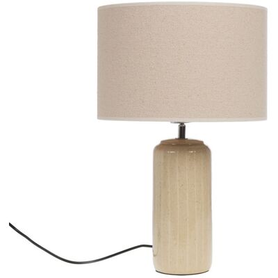 Amadeus Lampe petit modèle en céramique - 32x56cm - ivoire - Publicité Amadeus Lampe petit modèle en céramique - 32x56cm - ivoire - Publicité