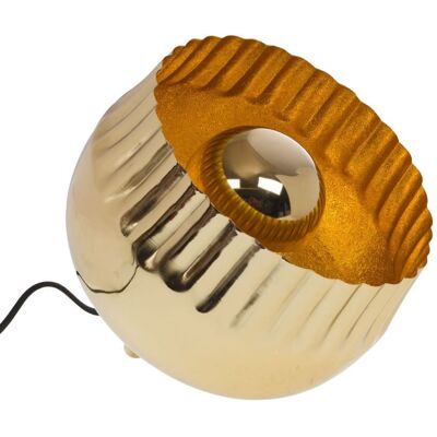 Amadeus Lampe 27 cm - 27x24cm - doré - Publicité Amadeus Lampe 27 cm - 27x24cm - doré - Publicité