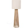 Maisons du Monde Lampadaire en papier et abat-jours en polyester recyclé beige H141