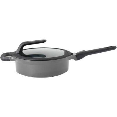 BergHoff Sauteuse avec couvercle gris 24 cm - Gem - Publicité BergHoff Sauteuse avec couvercle gris 24 cm - Gem - Publicité
