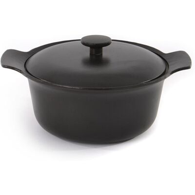 BergHoff Faitout avec couvercle fonte de fer noir 24 cm - Ron - Publicité BergHoff Faitout avec couvercle fonte de fer noir 24 cm - Ron - Publicité