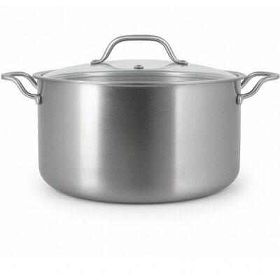 Menastyl - Faitout Triply 24cm - Diamètre 24 cm - Casserole - Publicité Menastyl - Faitout Triply 24cm - Diamètre 24 cm - Casserole - Publicité