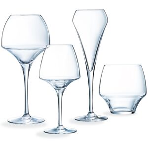 Chef&Sommelier Ensemble de 24 verres a pied et gobelets en verre