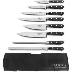 Sabatier Trompette Valise hôtelière 8 couteaux de cuisine - Publicité Sabatier Trompette Valise hôtelière 8 couteaux de cuisine - Publicité