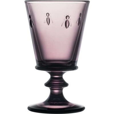 La Rochére Lot de 6 verres à vin aubergine - Publicité La Rochére Lot de 6 verres à vin aubergine - Publicité