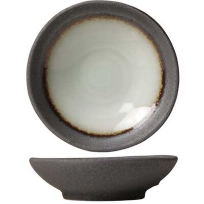Cosy & Trendy Lot de 12 Bols en Porcelaine, Gris, D9,5 Cm - Publicité Cosy & Trendy Lot de 12 Bols en Porcelaine, Gris, D9,5 Cm - Publicité