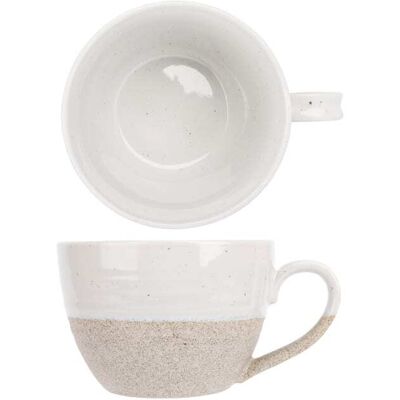 Cosy & Trendy Lot de 6 Mug en Céramique, blanc, 46 cl - Publicité Cosy & Trendy Lot de 6 Mug en Céramique, blanc, 46 cl - Publicité