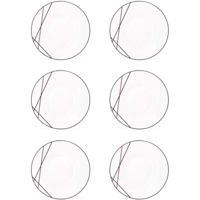 ART 6 assiettes plates 29cm bistrot chef - Publicité ART 6 assiettes plates 29cm bistrot chef - Publicité