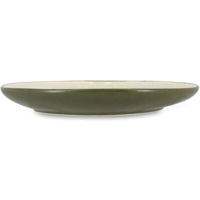 OGO Living Lot de 6 assiettes à dessert 22cm en grès vert - Publicité OGO Living Lot de 6 assiettes à dessert 22cm en grès vert - Publicité