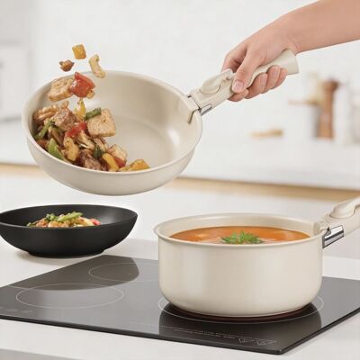 Tectake Ensemble de vaisselle pour 6 personnes avec kit de cuisine - Publicité Tectake Ensemble de vaisselle pour 6 personnes avec kit de cuisine - Publicité