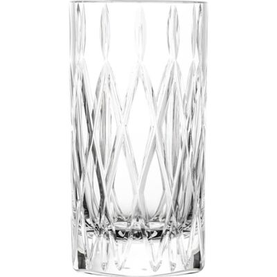 Schott Zwiesel Lot de 4 verres à longdrink cristallin transparent - 41 cl - Publicité Schott Zwiesel Lot de 4 verres à longdrink cristallin transparent - 41 cl - Publicité