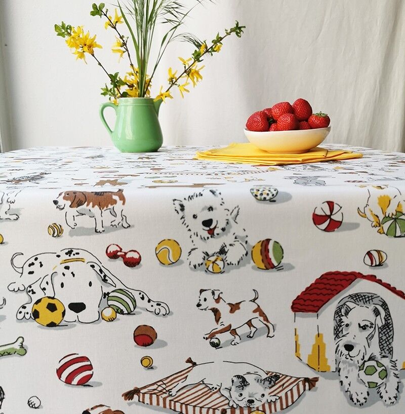 Fleur de Soleil Nappe enduite rectangle 160 x 200 cm multicolore