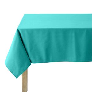 Coucke Nappe en coton traitee teflon turquoise 150 x 190