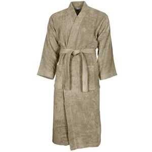 Sensei Maison Peignoir col kimono en coton Mastic XL