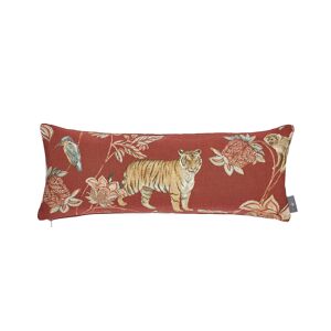 ART Coussin tapisserie indiennes made in france rouge 22x58