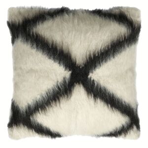 Malagoon Coussin de sol 100% laine traverser 90x90