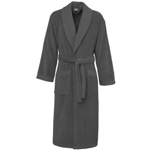 Sensei Maison Peignoir de bain mixte col chale Anthracite L