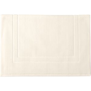 Alexandre Turpault Tapis de bain en coton blanc meringue 60x90