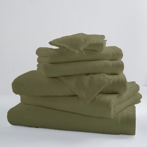 Home Bain Drap de bain uni et colore coton vert tilleul 150x100