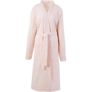 Le Jacquard Francais Peignoir en coton rose poupee XL