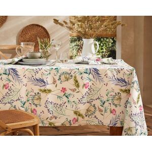 Becquet Nappe rectangulaire 150x350 a motifs vegetaux