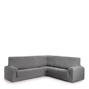 Eysa Housse de canape en coin 3+2 places gris fonce 600 cm