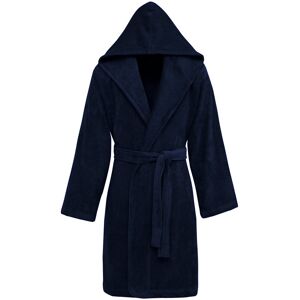 Sensei Maison Peignoir a capuche velours bleu nuit M