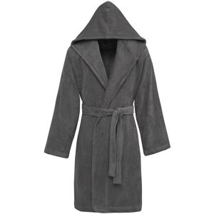 Sensei Maison Peignoir a capuche velours silver grey S