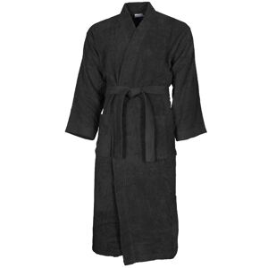 Sensei Maison Peignoir col kimono en coton Noir XL