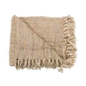 Bazar Bizar Plaid en coton beige