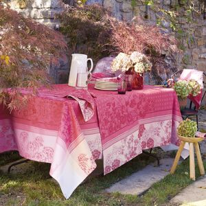 Garnier Thiebaut Nappe antitache deperlant pur coton bio rose 175X305