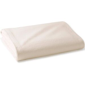 Becquet Couverture classique 220x240 beige en coton