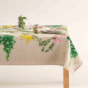 Mint Nappe imprimee multicolore avec traitement anti-taches coton 140x200cm