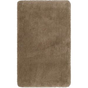 Homie Living Tapis de bain microfibre antiderapant taupe 80x150