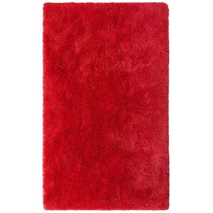 Homie Living Tapis de bain microfibre antiderapant rouge 80x150