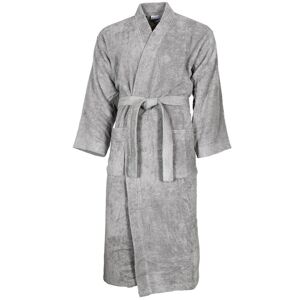 Sensei Maison Peignoir col kimono en coton Gris Perle XXXL