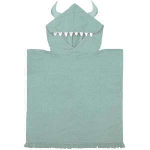 Sunnylife Poncho de plage vert monstre (3 ans et +)