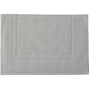 Alexandre Turpault Tapis de bain en coton bio gris galet 60x90