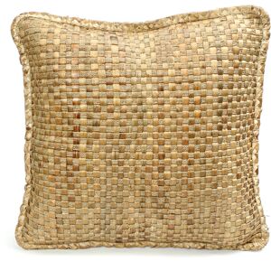 Bazar Bizar Coussin en jacinthe d'eau naturel 60x60